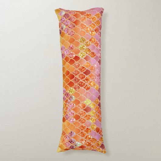 サマーマーメイドはかりで測グリッター#4 (フェイクグリッター) ボディピロー (正面縦)