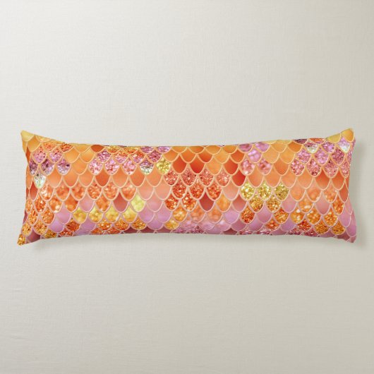 サマーマーメイドはかりで測グリッター#4 (フェイクグリッター) ボディピロー (正面)