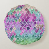 サマーマーメイドはかりで測グリッター#9 (フェイクグリッター) ラウンドクッション (裏面)