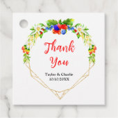 サマーミックスベリー結婚ズ・サンキュー フェイバータグ (正面)