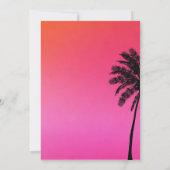 サマーミュージックフェスティバル誕生日パーティー 招待状 (裏面)