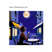 サマームーンライト星空