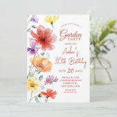 サマーメドウガーデンバースデーパーティー 招待状 (スタンド正面)