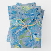 サマーメドウフローララッピング紙 ラッピングペーパーシート (インサイチュ)