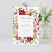 サマーメドウフローラ卒業サンキューカード サンキューカード (スタンド正面)