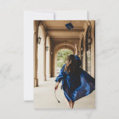 サマーメドウフローラ卒業サンキューカード サンキューカード (裏面)