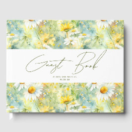 サマーメドウワイルドフラワーズ結婚自然 ゲストブック