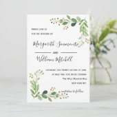 サマーメドウ葉結婚式招待状 セーブザデート (スタンド正面)