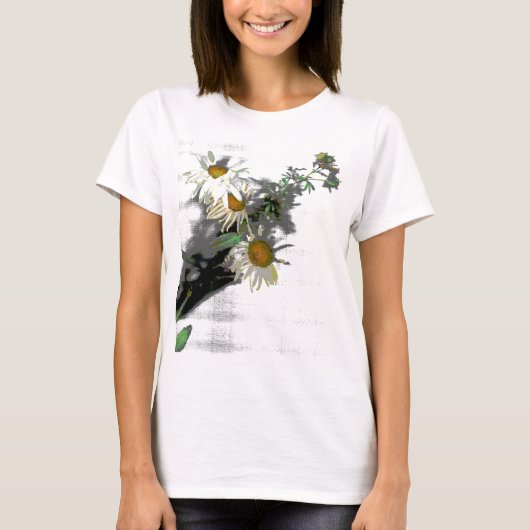 サマーメモリーズデイジープリントシャツ Tシャツ (正面)