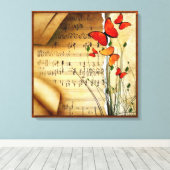 サマーメロディキャンバスプリントプリント キャンバスプリント (インサイチュ (ウッドフロア))