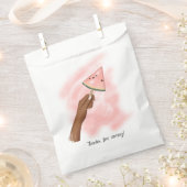 サマーメロン海辺パーティー フェイバーバッグ (クリップ留めされた状態)