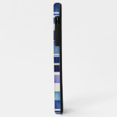 サマーモダンネイビーブルーボートストライプコレクション Case-Mate iPhoneケース (裏面/左)