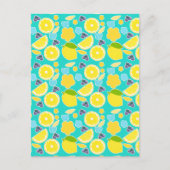 サマーモダンレモン ポストカード (正面)