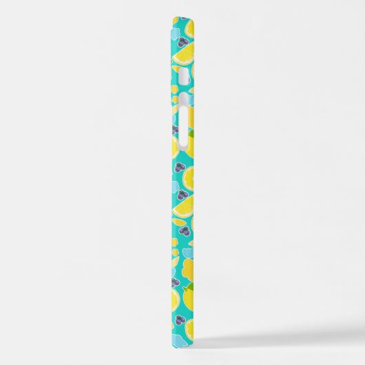 サマーモダンレモン iPhoneケース (左側面)