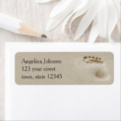 サマーモダン差出人住所 ラベル (インサイチュ)