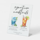 サマーモックテールブルーハワイアンアーノルドパーマー 台座サイン (正面)