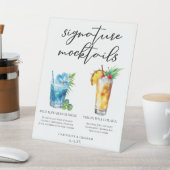 サマーモックテールブルーハワイアンピニャコラダ 台座サイン (インサイチュ)