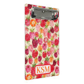 サマーモノグラムラズベリーウォーター色 ミニクリップボード (アングル)