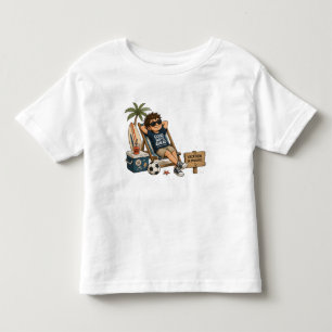 サマーモードアクティブボーイ バケーションTシャツ トドラーTシャツ