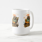 サマーモード発動 – 予定なし、のんびりモード 🦝☕ コーヒーマグカップ (正面右)