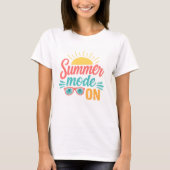 サマーモードON Tシャツ (正面)