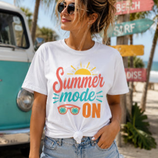 サマーモードON Tシャツ