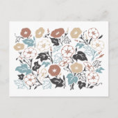 サマーモーニンググローリーガーデンポストカード ポストカード (正面)