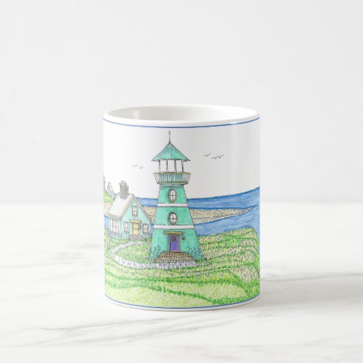 サマーライトハウス3 コーヒーマグカップ (中央)