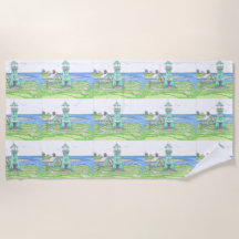 サマーライトハウス3;ビーチタオル