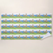 サマーライトハウス4;ビーチタオル