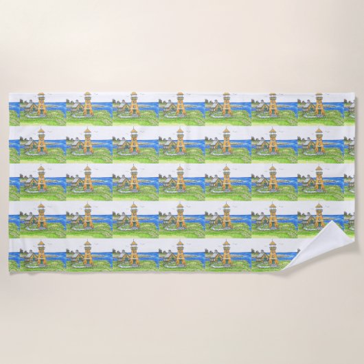 サマーライトハウス4;ビーチタオル ビーチタオル (正面)