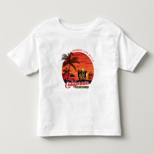 サマーライフスタイル トドラーTシャツ (正面)