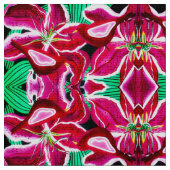 サマーライリー ファブリック (クローズアップ)