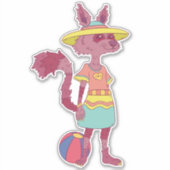 サマーラクーン シール (正面)