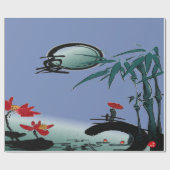 サマーラッピング紙 ラッピングペーパー (フラット)