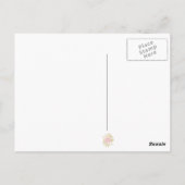 サマーラブフィールドワイルドフラワーズ+文字 ポストカード (裏面)