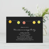 サマーランタンパーティの招待状 招待状 (スタンド正面)