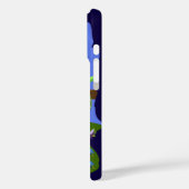 サマーランドのかわいいフクロウ&名前をカスタムする Case-Mate iPhoneケース (裏面 / 左)