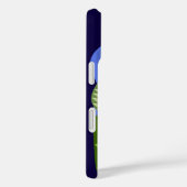 サマーランドのかわいいフクロウ&名前をカスタムする Case-Mate iPhoneケース (裏面 / 右)