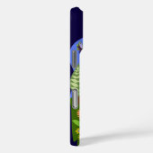 サマーランドのかわいいフクロウ&名前をカスタムする Case-Mate iPhoneケース (裏面 / 右)