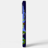 サマーランドのかわいいフクロウ&名前をカスタムする Case-Mate iPhoneケース (裏面 / 左)