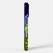 サマーランドのかわいいフクロウ&名前をカスタムする Case-Mate iPhoneケース (裏面 / 右)