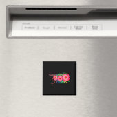 サマーランド鍵フロリダ熱帯花ファミリーVac マグネット (インサイチュ (食洗機))