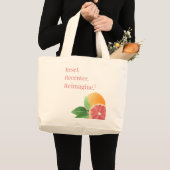 サマーリセット ラージトートバッグ (正面(商品))