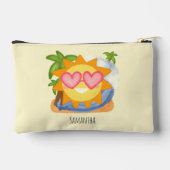 サマーリラックスズバケーションサン アクセサリーポーチ (裏面)