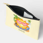 サマーリラックスズバケーションサン アクセサリーポーチ (見開き)