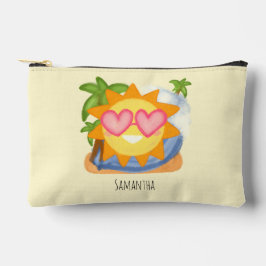 サマーリラックスズバケーションサン アクセサリーポーチ