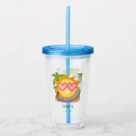 サマーリラックスズバケーションサン アクリルタンブラー