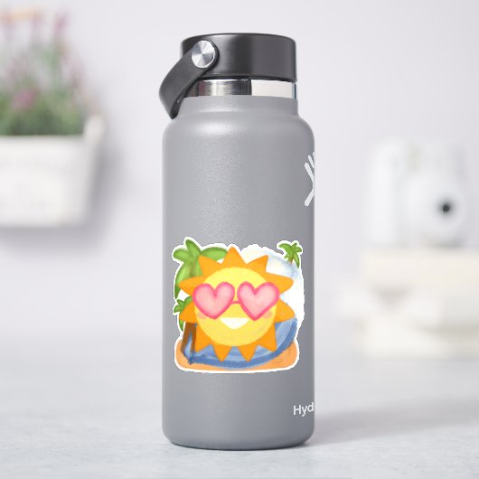 サマーリラックスズバケーションサン シール (HydroFlask)