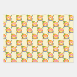 サマーリラックスズバケーションサン ラッピングペーパーシート